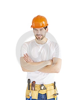 Handyman portrait photo