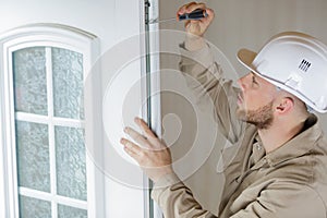 handyman repair door lock in room