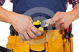 Handyman`s tool belt