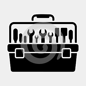 Handyman's Toolbox Icon: Essential Tools for Repair and Maintenance