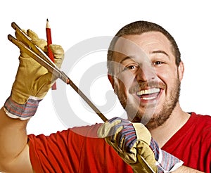 Handyman and work instrument