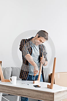 Handyman work, repair, moving and job with furniture assembly