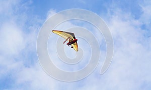 Hang glider tandem flight England