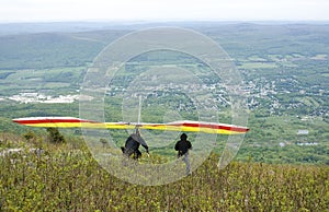 Hang gliders photo