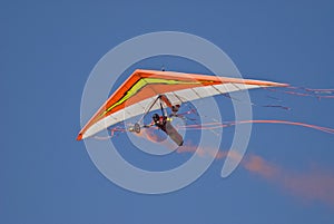 Hang gliding photo