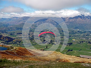 Hang gliding