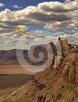 Hang Gliding Canyon