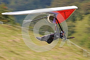 Hang gliding in Julian Alps