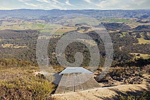 A Hang Gliding launch pad in The Blue Mountains in Australia