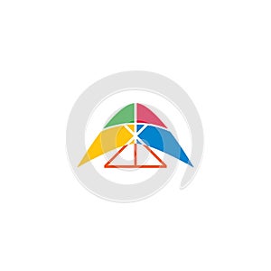 Hang gliding logo