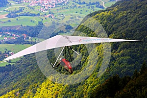 Hang gliding in Monte Cucco
