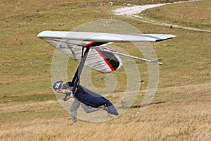 Hang gliding in Monte Cucco