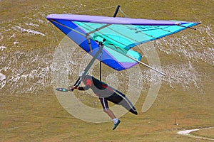 Hang gliding in Monte Cucco