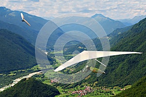 Hang gliding in Slovenia