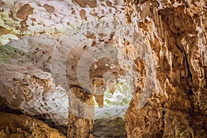 Hang Sung Sot Grotto Cave of Surprises, Halong Bay, Vietnam