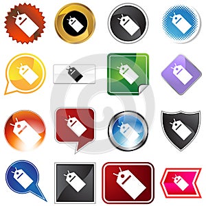 Hang Tag Variety Icon Set