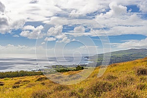 Hanga Roa Cityscape, Easter Island