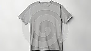 hanger grey t shirt mockup