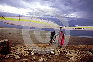 Hanggliding at Lanzarote 1
