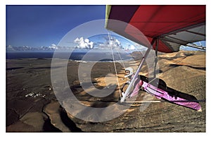 Hanggliding at Lanzarote 4