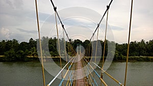 Hanging bridge