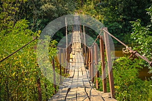 The hanging bridge