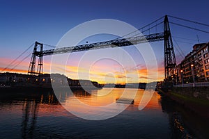 Hanging bridge of Vizcaya