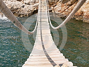 Hanging bridge