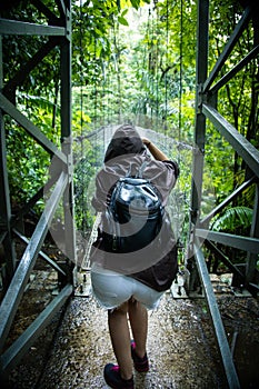 Hanging bridges adventure