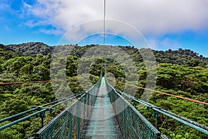 Hanging Bridges in Cloudforest - Costa Rica