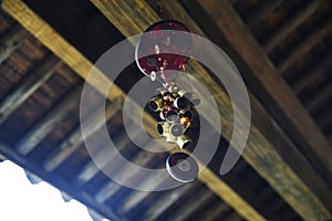 Hanging Buddha in the air