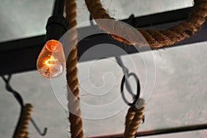 Hanging Bulbs serie photo