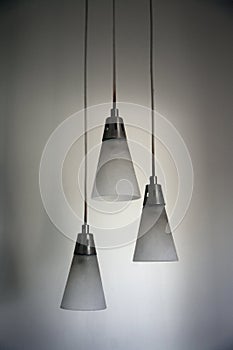 Hanging ceiling lamps
