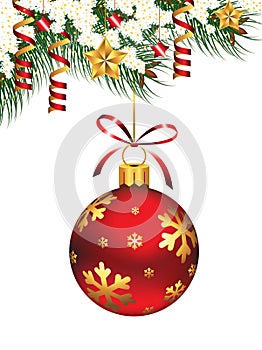 Hanging Christmas Ornament photo