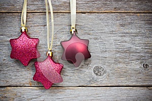 Hanging Christmas stars