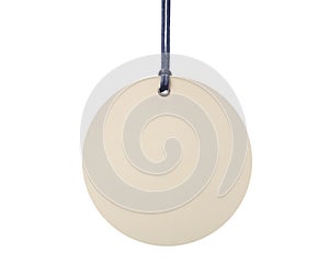 Hanging Circular Tag