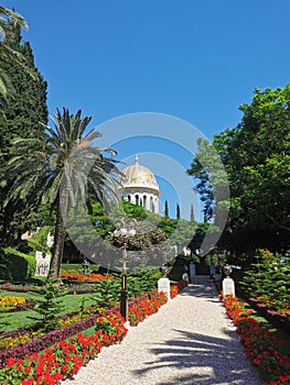 Hanging Gardens of Haifa (Bahá’í Gärten)