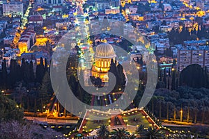 Hanging Gardens of Haifa, Terraces of Bahai Faith