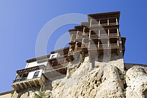 Hanging houses, Cuenca, Castile-La Mancha, Spain