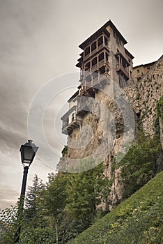 Hanging houses of Cuenca. photo
