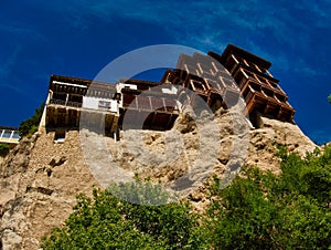 Hanging houses cuenca spain holiday