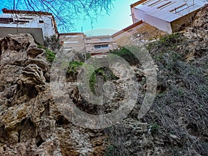 Hanging houses in Viver