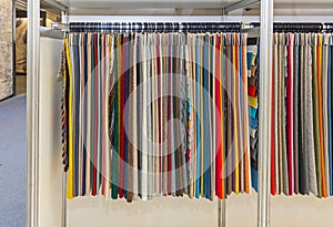 Hanging Material Samples