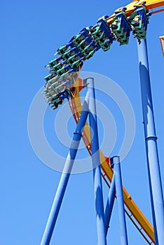 Hanging Metal Roller Coaster