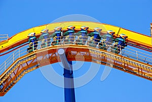 Hanging Metal Roller Coaster