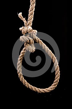 Hanging noose photo