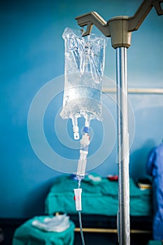 Hanging perfusion bag