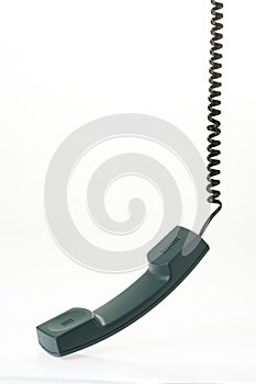 Hanging phone receiver