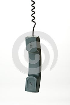 Hanging phone receiver