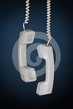 Hanging Phone Receivers